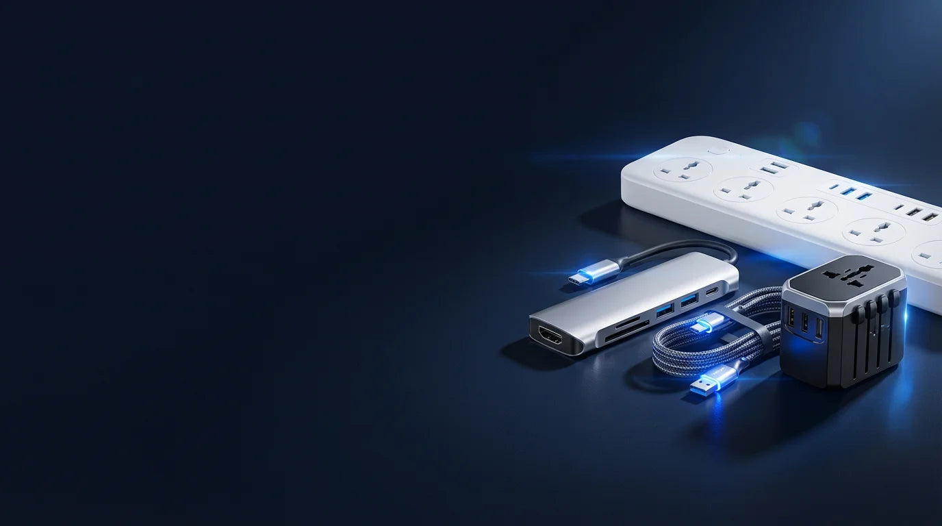 Velorica hero banner - tech accessories