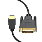 HDMI to DVI-D 24+1 Cable 3m, 1080P Full HD - Detail View