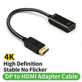 DisplayPort to HDMI Adapter 4K, Directional DP to HDMI Converter - Main Product Image