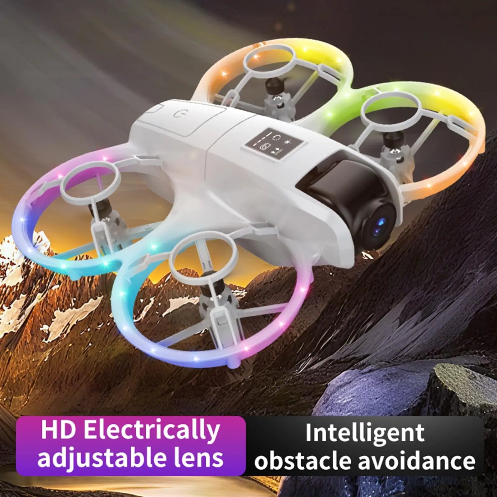 HD Camera Drone for Adults and Beginners,360° Flips - In Use