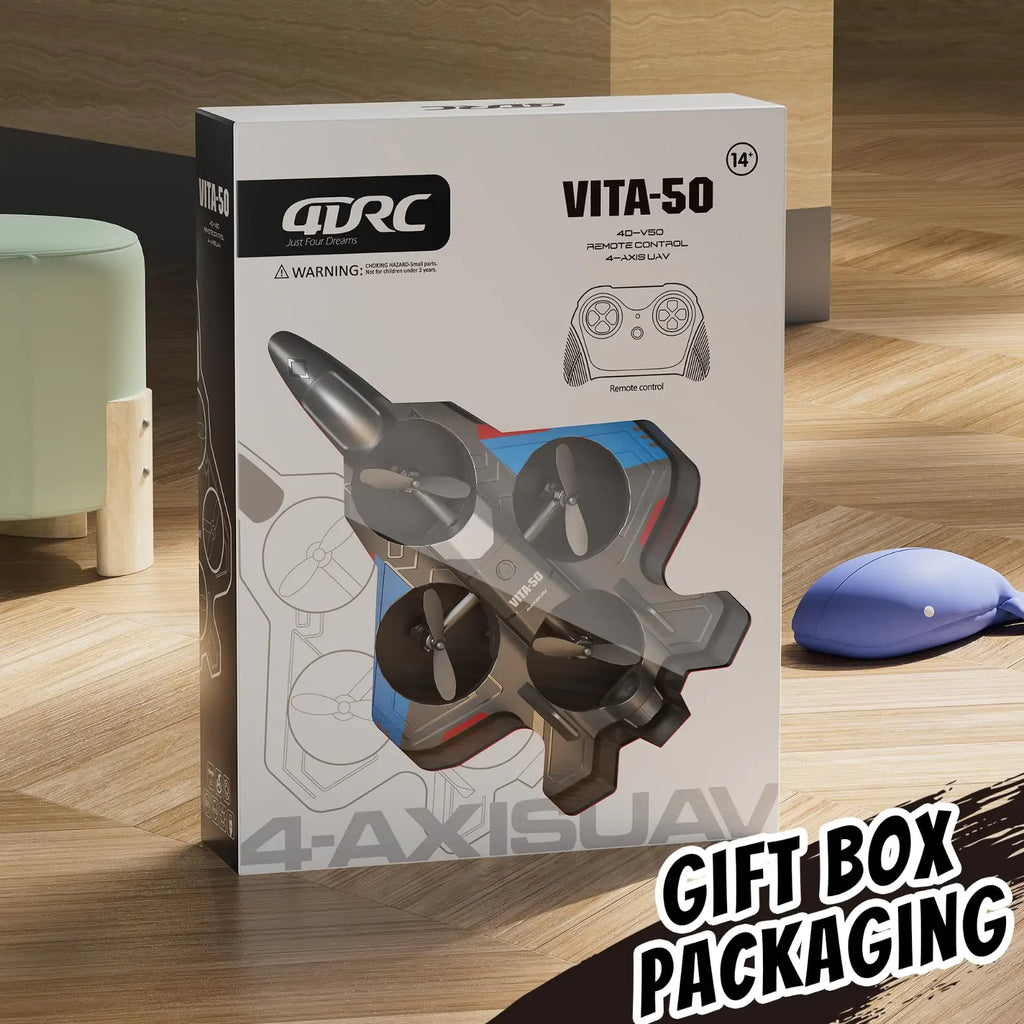 RC Fighter Jet Mini Drone with 3 Batteries - Image 9