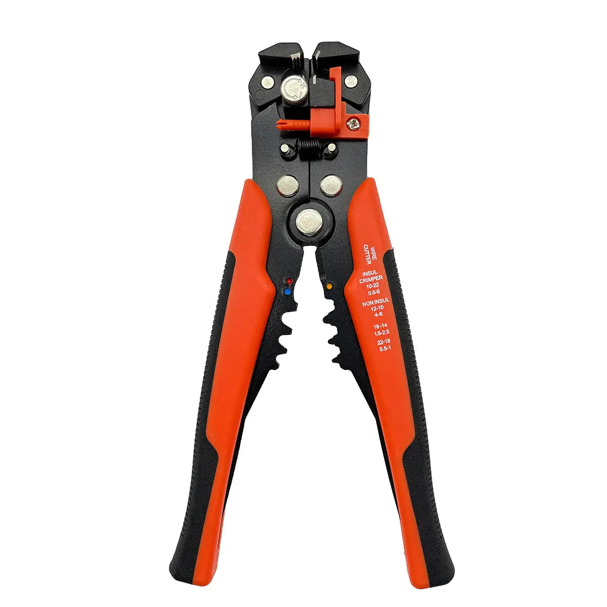 Automatic Wire Stripper and Crimper Tool 8", Self-Adjusting Wire - Main Product Image