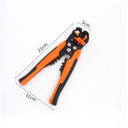 Automatic Wire Stripper and Crimper Tool 8", Self-Adjusting Wire - Image 7