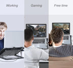 Laptop Cooling Pad Stand with 6 Quiet Fans, 2400 RPM - Image 7