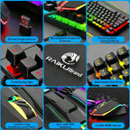 87-Key 2.4G Wireless Gaming Keyboard and Mouse Combo - Image 7