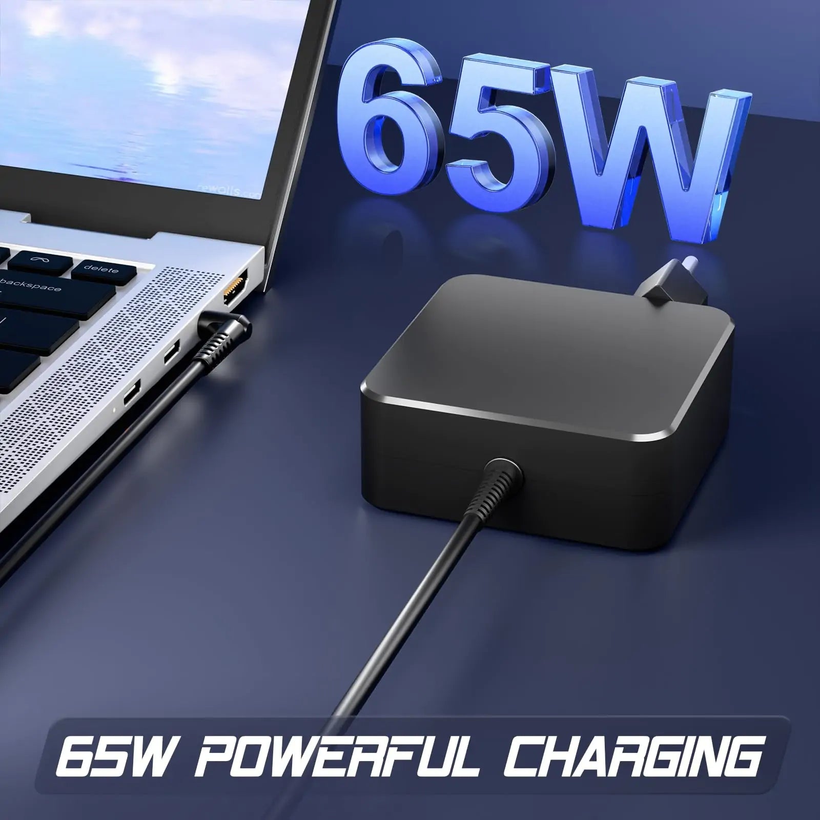 65W PD USB-C Laptop Charger, Power Adapter - Image 6