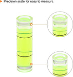 6-Pack Mini Bubble Spirit Levels, Horizontal Leveler - Detail View