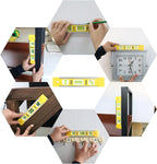 6-Pack Mini Bubble Spirit Levels, Horizontal Leveler - Image 7