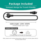 1.5m AU Plug to IEC C5/C6 Cloverleaf AC Power Cord - Image 5