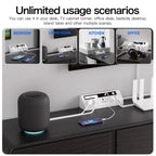Surge Protected AU Power Board with 35W USB-C Fast Charge - In Use
