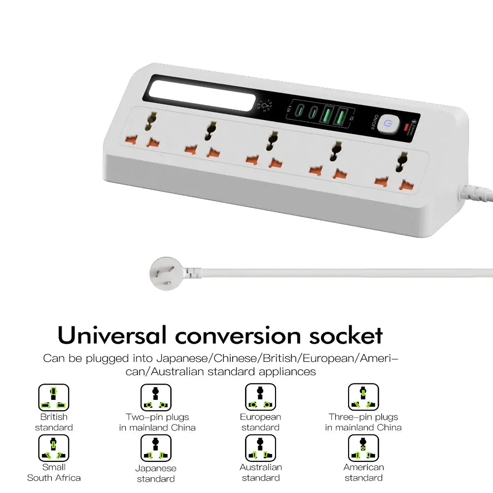 Surge Protected AU Power Board with 35W USB-C Fast Charge - Image 7