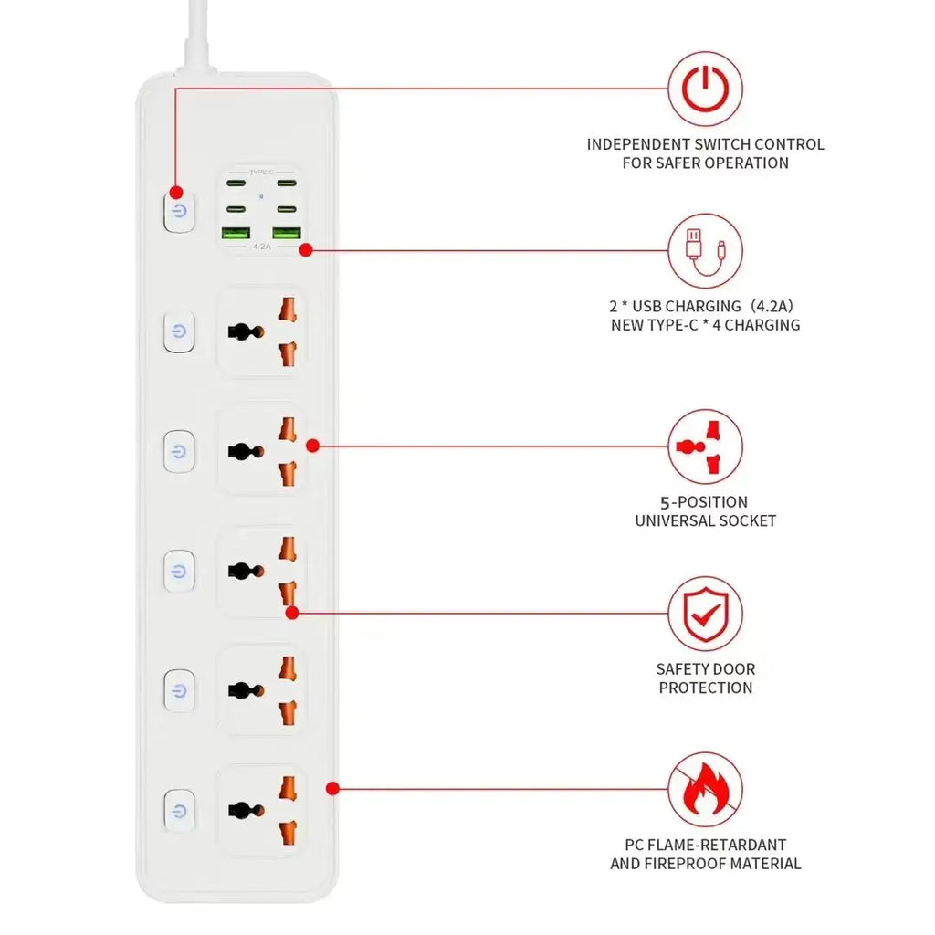 Power Board Individual Switches - In Use