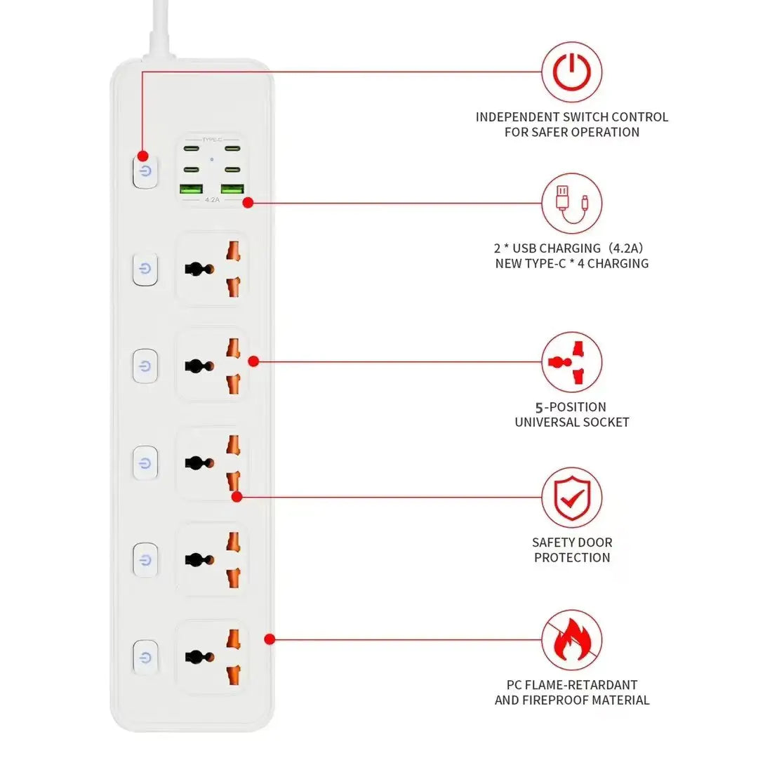 Power Board Individual Switches - In Use
