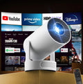 Smart Portable Projector with Built-in Android 13 & WiFi 6 - Main Product Image