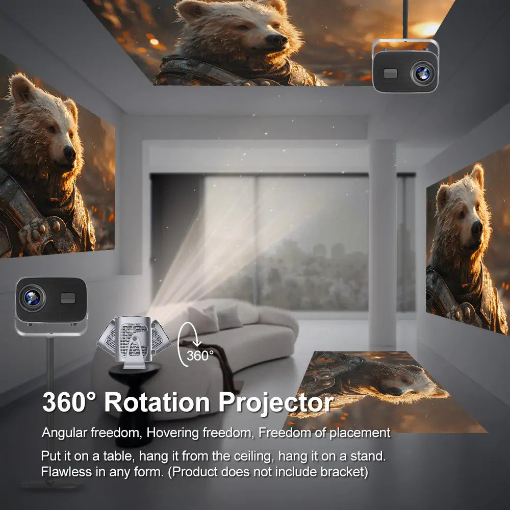 Smart Projector with WiFi & Bluetooth - Image 7