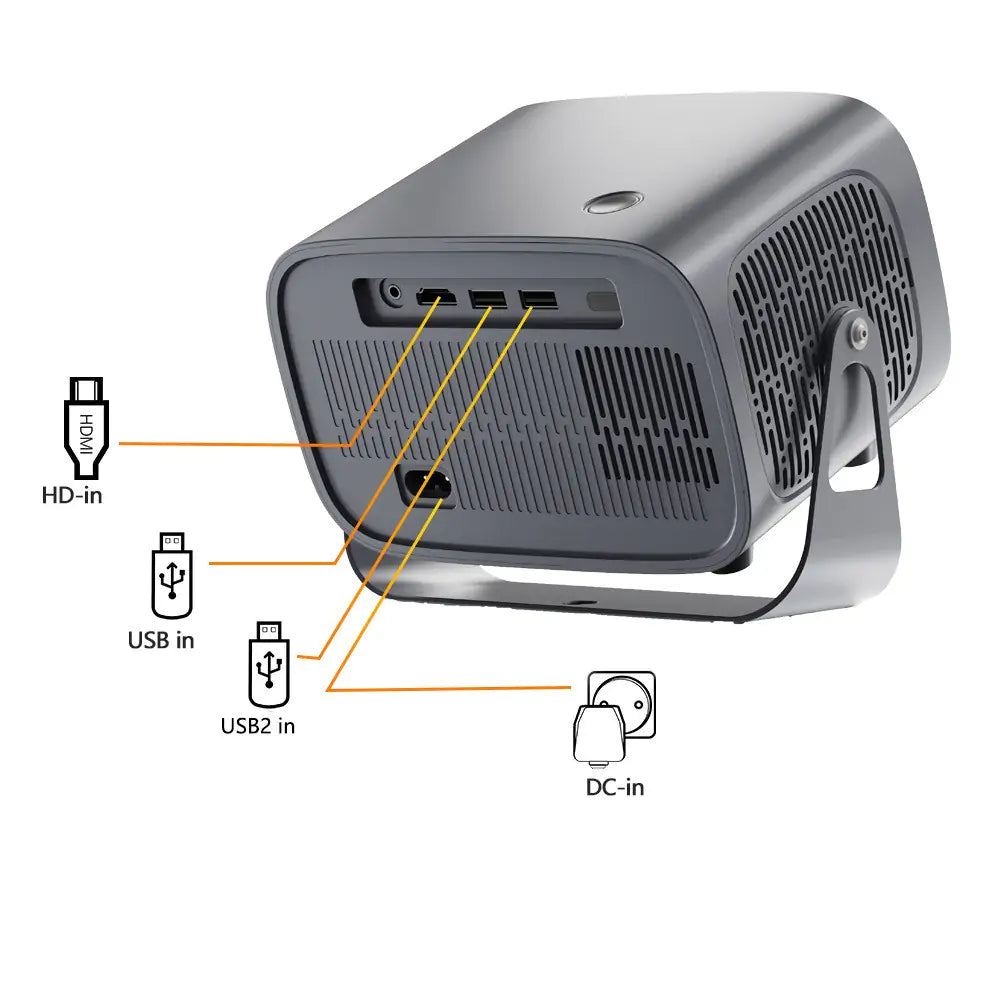 Smart Projector with WiFi & Bluetooth - Image 8