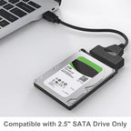 SATA to USB 3.0 Adapter Cable for 2.5" SSD/HDD - Features