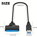 SATA to USB 3.0 Adapter Cable for 2.5" SSD/HDD - Image 9