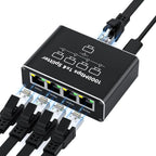 4 Port Gigabit Ethernet Splitter 1 in 4 Out - Main Product Image