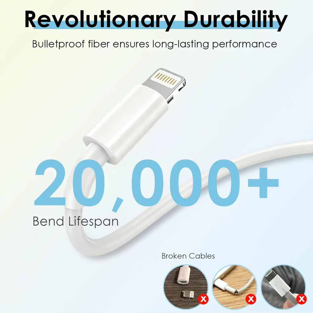 [MFi Certified] USB A to Lightning Cable 1M - Features
