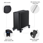 Adjustable PC Case Stand Trolley - Features
