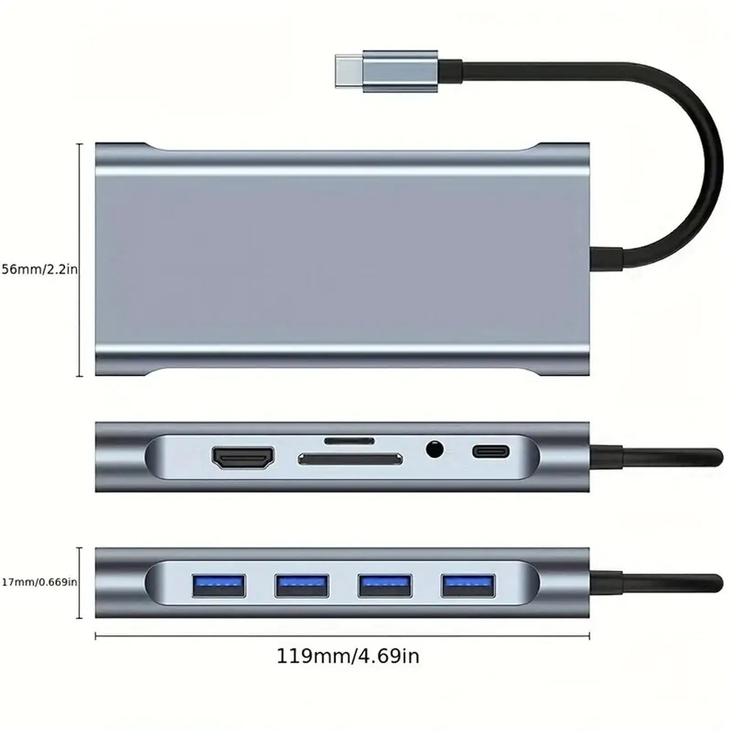 11-in-1 USB-C Docking Station, 4K HDMI Output - Image 9