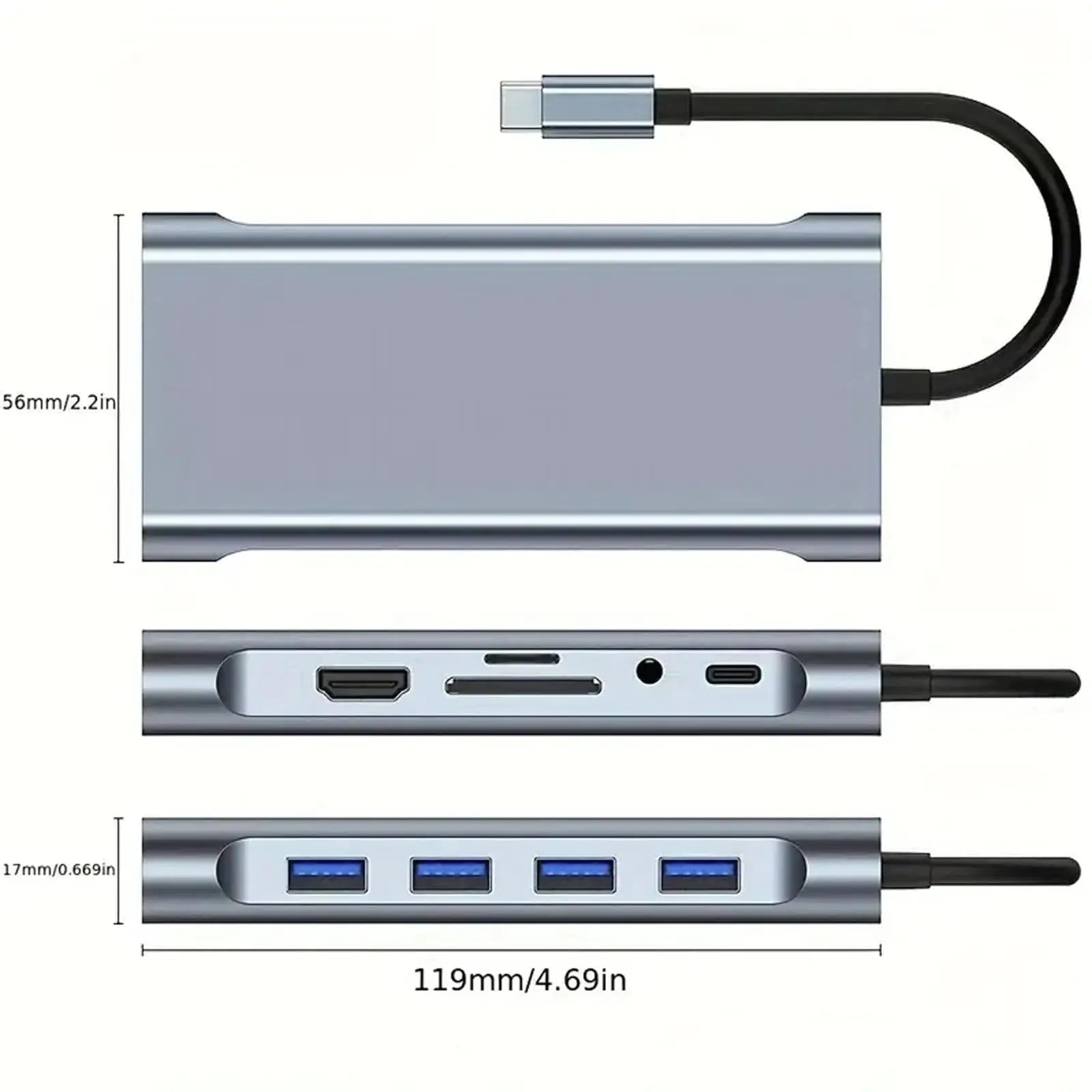 11-in-1 USB-C Docking Station, 4K HDMI Output - Image 9