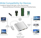 USB-C to HDMI Multiport Adapter, 4K HDMI, USB 3.0 - Detail View