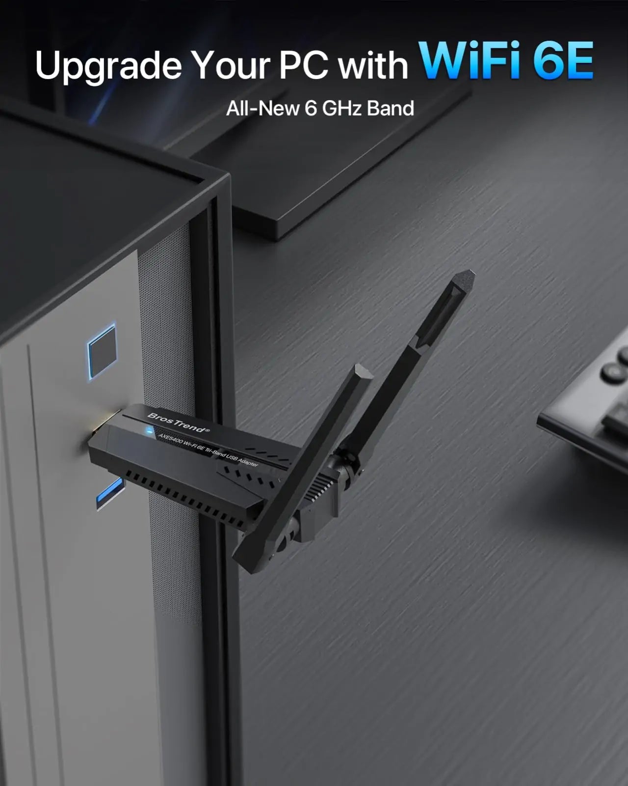 AXE5400 Wi-Fi 6E USB 3.0 Adapter - Features