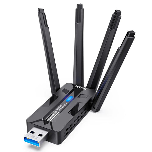 AX1800 WiFi 6 USB 3.0 Adapter with 4 High Gain Antennas - Main Product Image