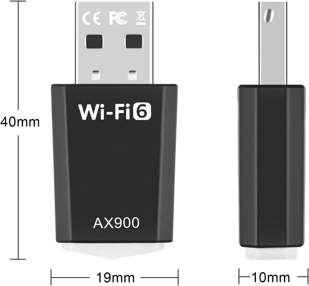 Wi-Fi 6 USB Adapter AX900, Driver Free Wireless Dongle, Dual Band - Main Product Image