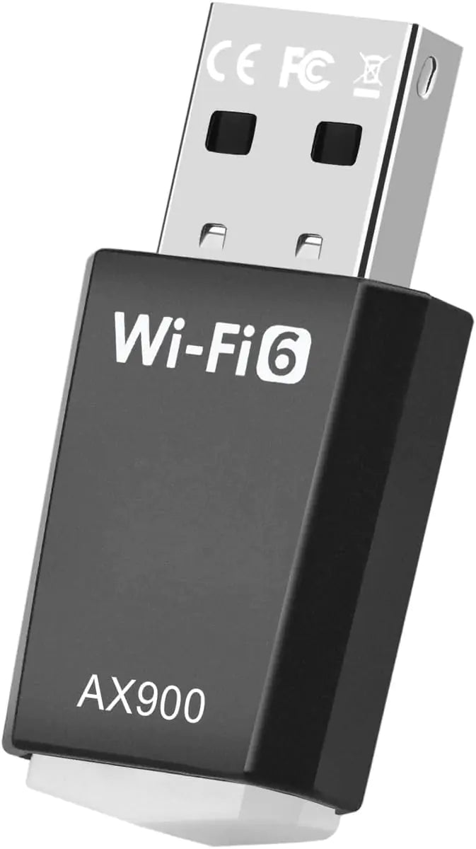 Wi-Fi 6 USB Adapter AX900, Driver Free Wireless Dongle, Dual Band - Detail View