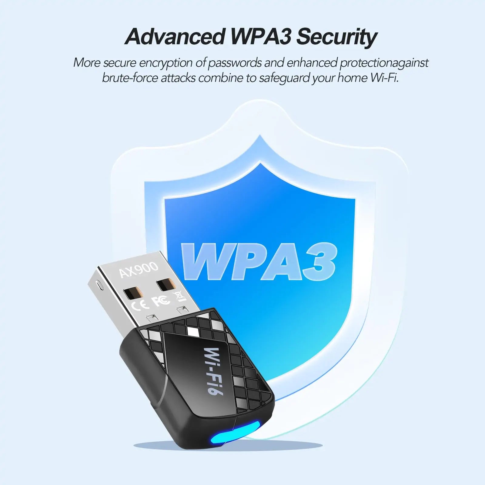 2-in-1 WiFi 6 USB Adapter & Bluetooth 5.4 Receiver - Image 7