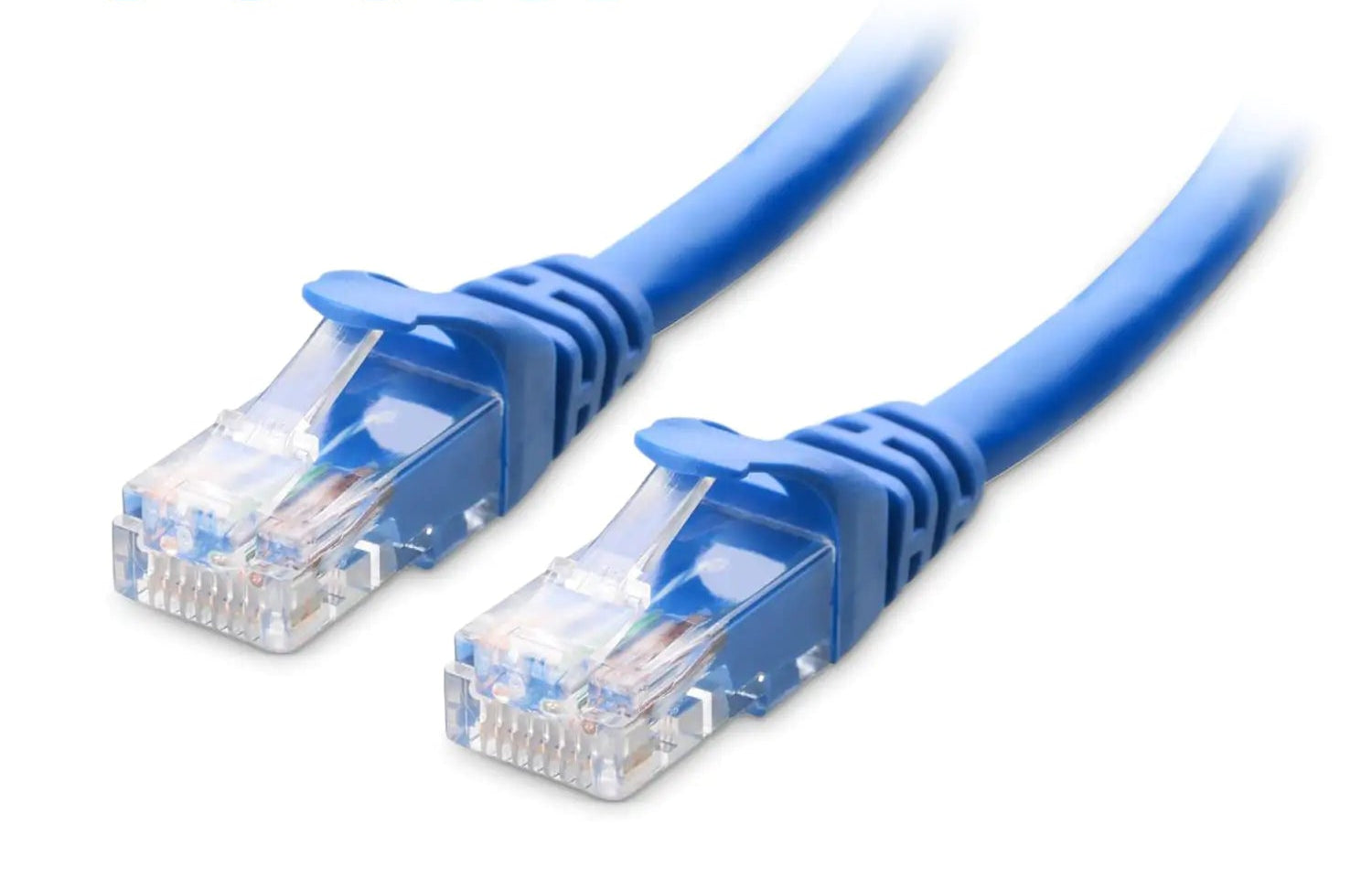 Cat 6 Ethernet Patch Cable 30cm — Blue, 26AWG